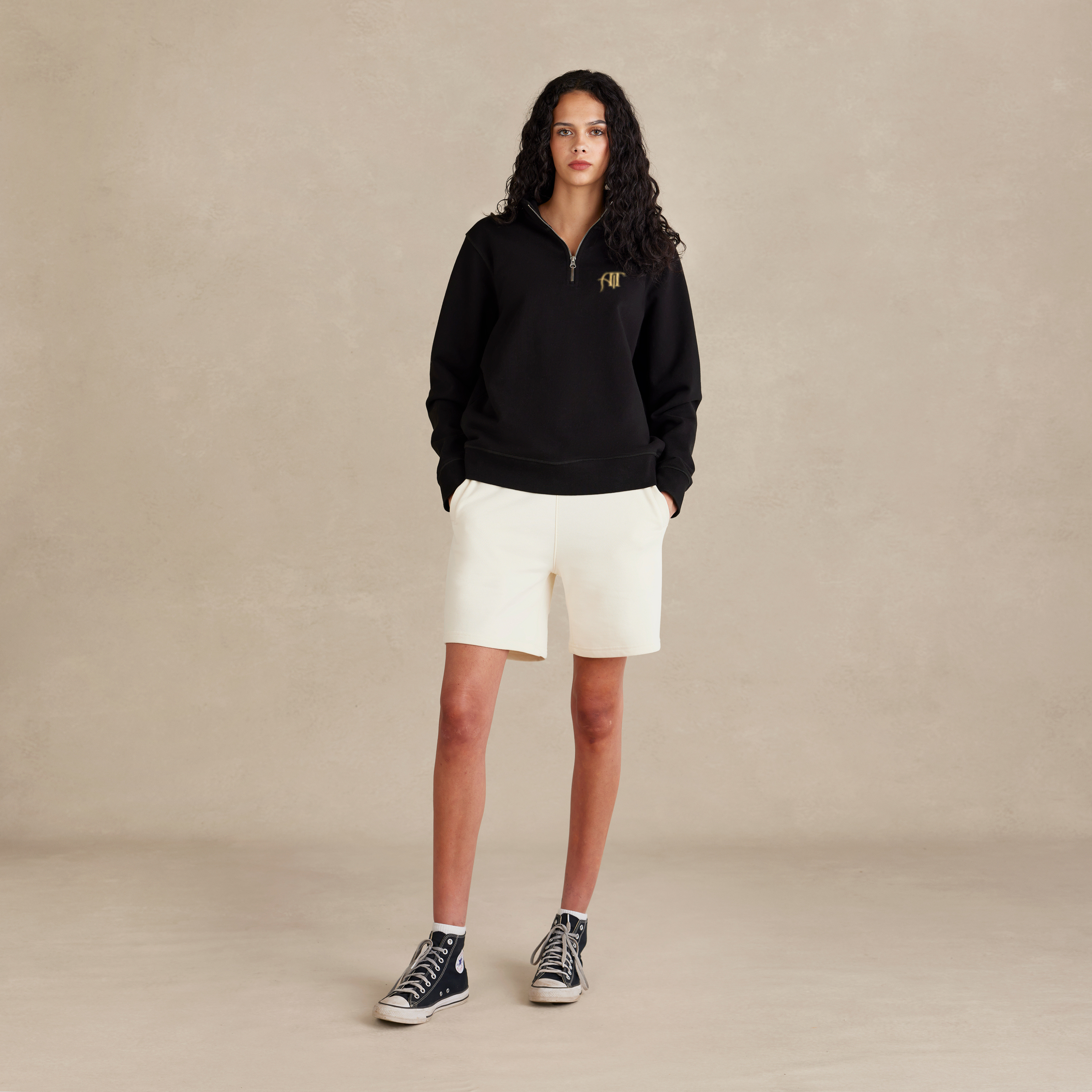 Signature Series Heavy Organic French Terry Quarter Zip