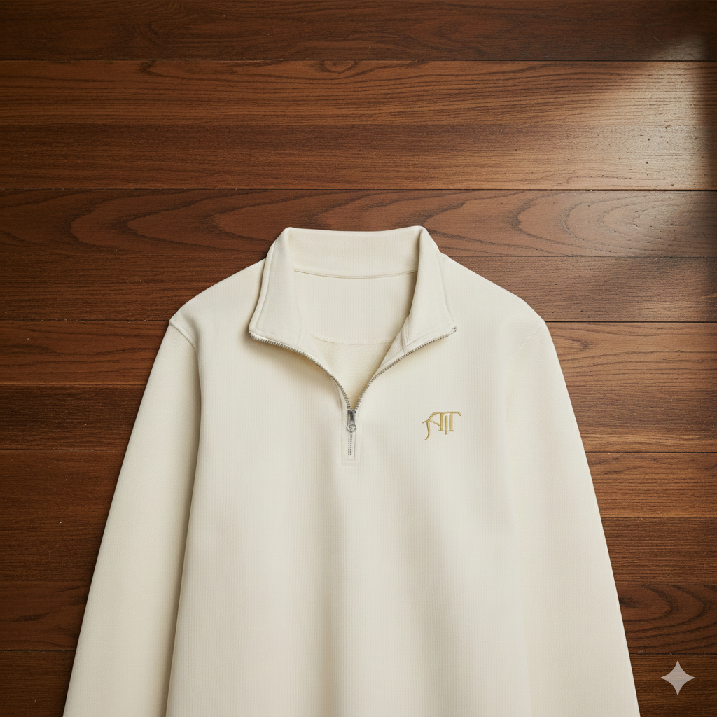 Signature Series Heavy Organic French Terry Quarter Zip