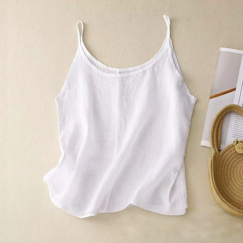 The Essential Linen-Cotton Camisole